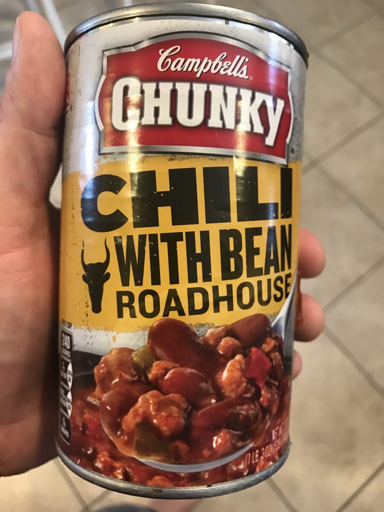 Canned Chili Challenge 4 Campbells Chunky W Bean Roadhouse